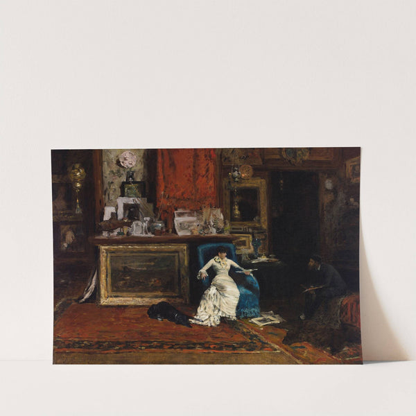 The Tenth Street Studio by William Merritt Chase