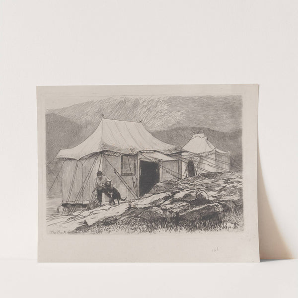 The Tents (1880) by Sir Hubert von Herkomer