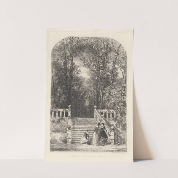 The Terrace by Thomas Creswick