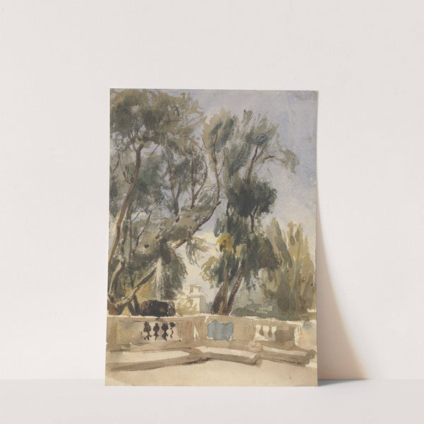 The Terrace by Alfred Elmore