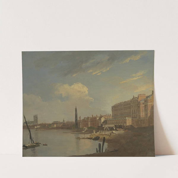 The Thames and the Adelphi by William Hodges