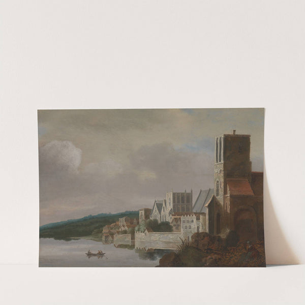 The Thames at Westminster by Claude de Jongh