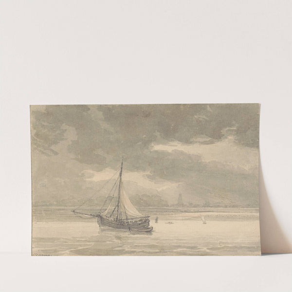 The Thames from the Ship Inn, Greenwich by Thomas Hearne