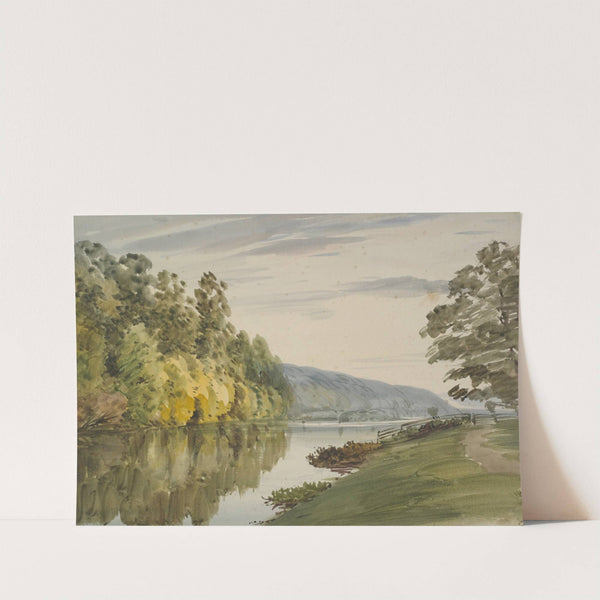 The Thames near Chertsey by John Gendall