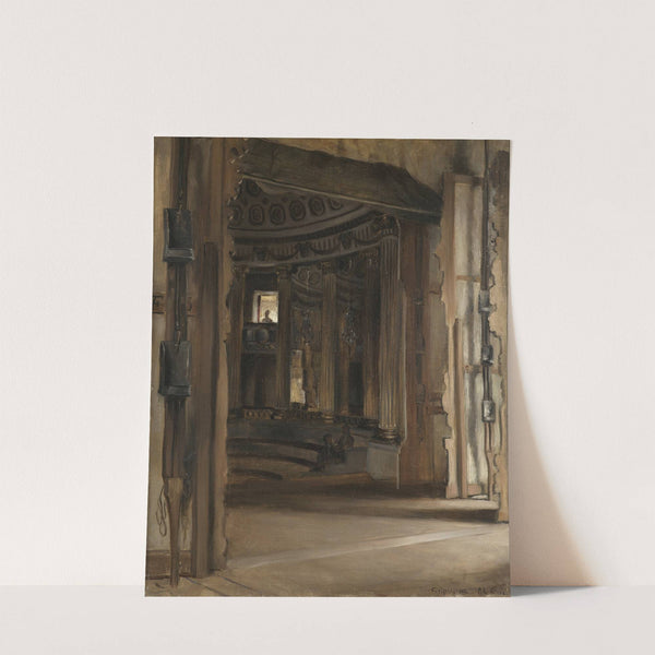 The Theatre at Gripsholm by Gustaf Cederström