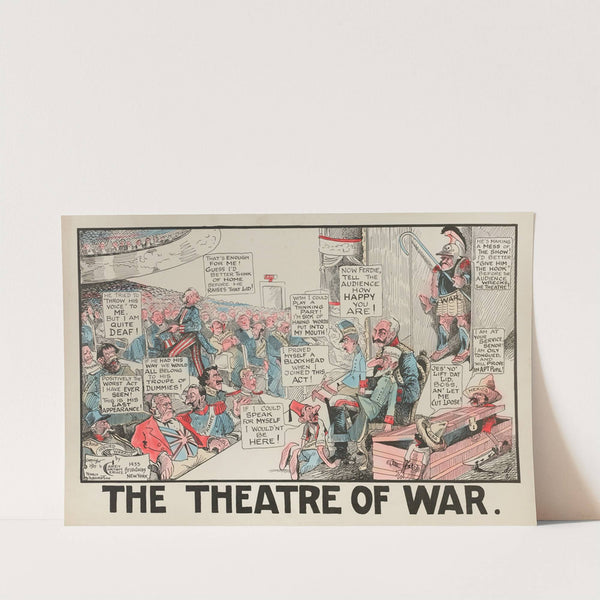 The Writing on the Wall (1916) by Carey Cartoon Service