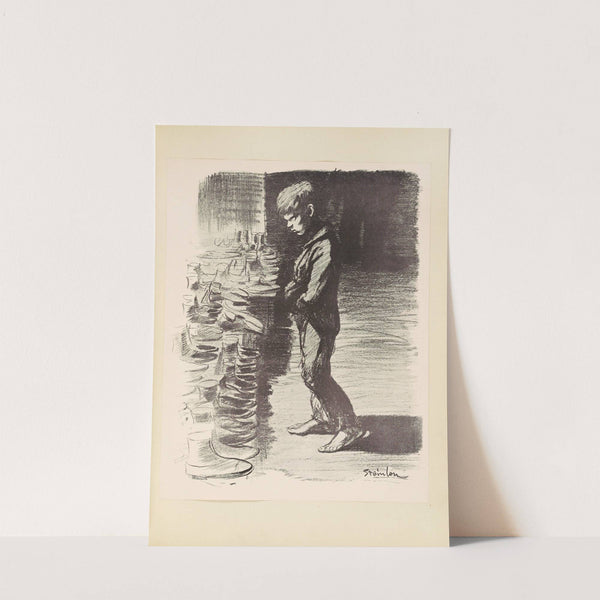 The Thief (1912) by Théophile Alexandre Steinlen