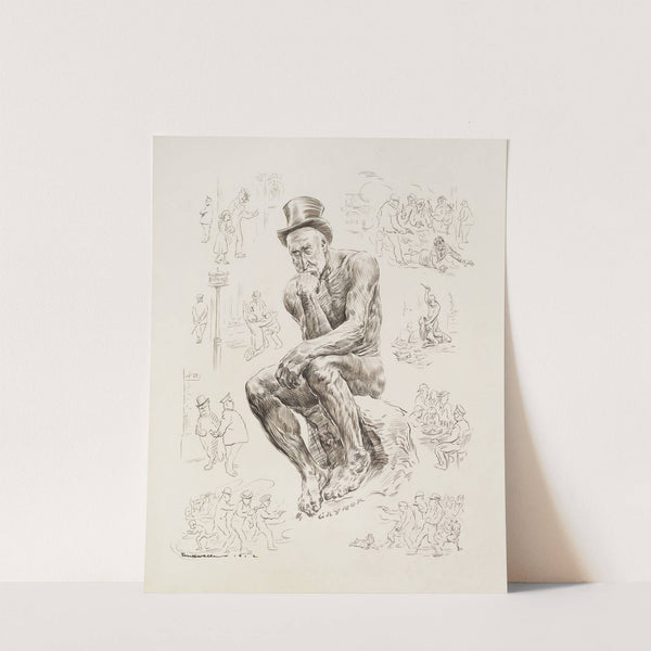 The Thinker (1912) by William Henry Walker