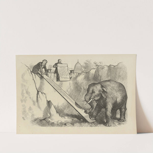 The ‘third term’ trap (1875) by Thomas Nast