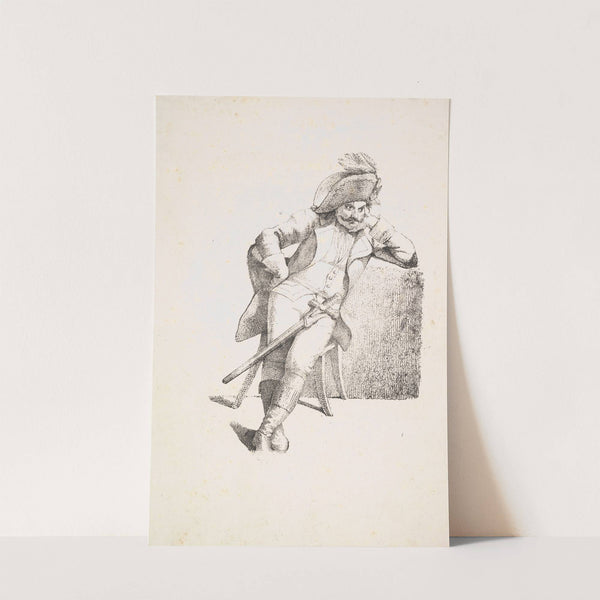 The Thoughtful Captain (1822) by Johann Gottfried Schadow