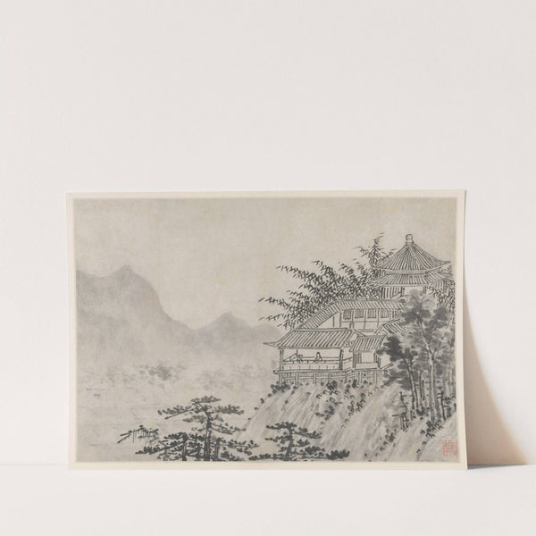 The Thousand Acres of Clouds by Shen Zhou