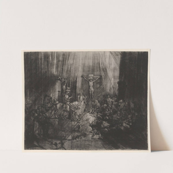 The Three Crosses by Rembrandt van Rijn