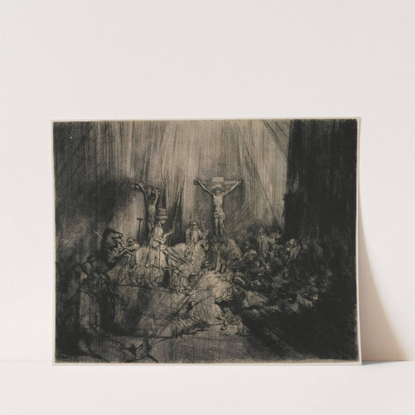 The Three Crosses by Rembrandt van Rijn