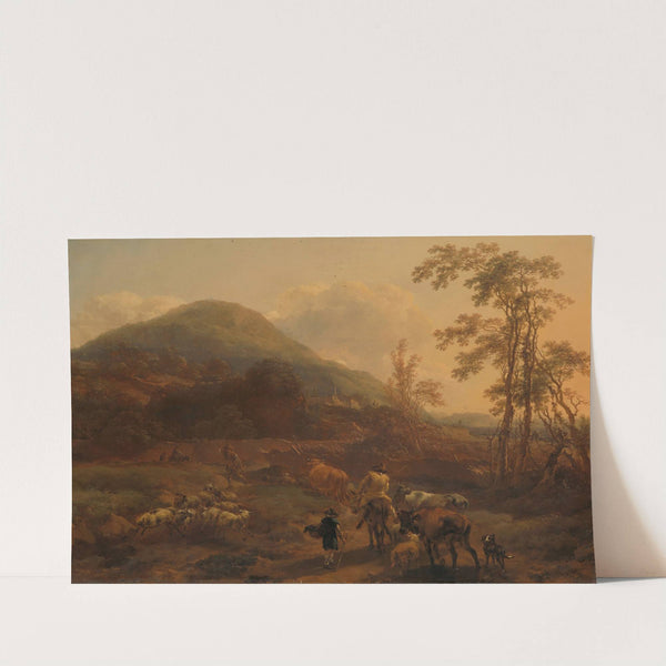 The Three Droves by Nicolaes Pietersz. Berchem