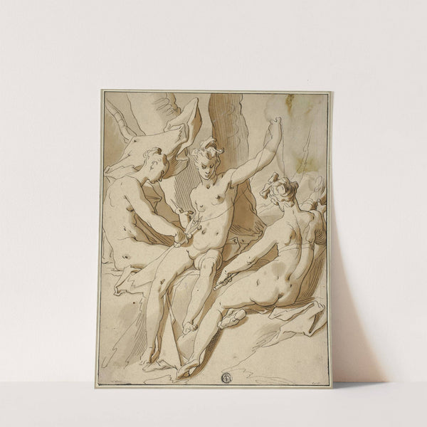 The Three Fates by Circle of Abraham Bloemaert