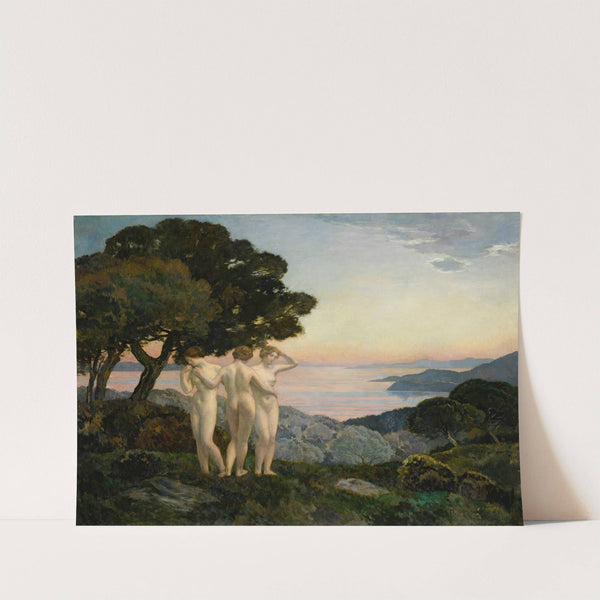 The three graces by Émile-René Ménard