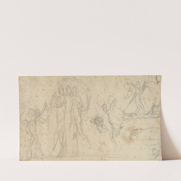 The Three Graces and Putti (early 19th century) by Bertel Thorvaldsen