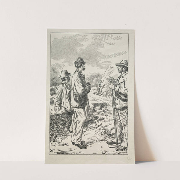 The Three Names (1869) by Charles Samuel Keene