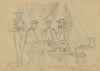 The three princes, camp at Yorktown