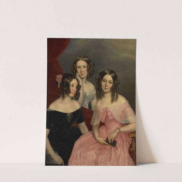 The Three Robinson Sisters by George Theodore Berthon