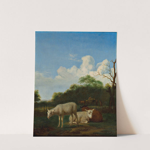 The three sheep (1659) by Adriaen van de Velde