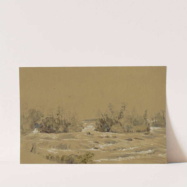 The Three Sisters (three islands) from Great Island, Falls of Niagara by George Wallis