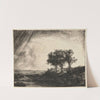 The Three Trees by Rembrandt van Rijn