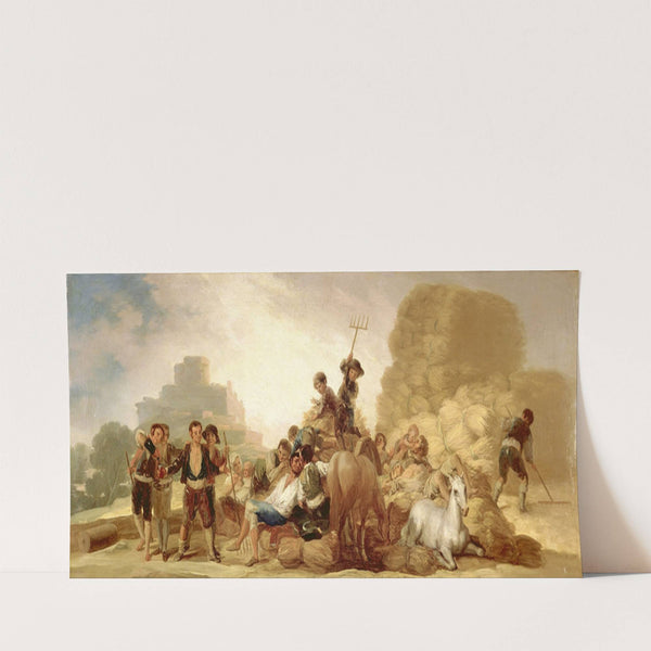 The Threshing Floor (1786-1787) by Francisco de Goya
