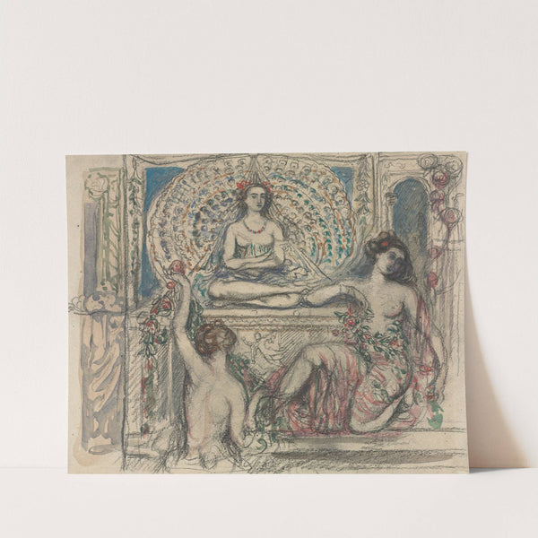 The Throne of the Peacock by Charles Conder