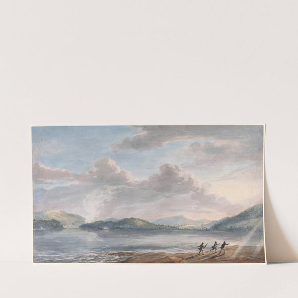 The Tide Rising at Briton Ferry (1773) by Paul Sandby
