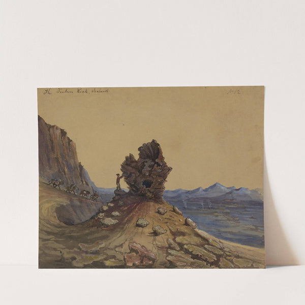 The Tintron Rock, Iceland by Bayard Taylor