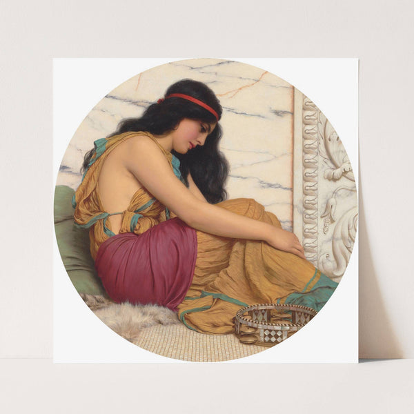 The Tired Danseuse (1909) by John William Godward