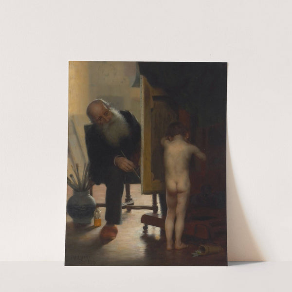 The Tired Model by Paul Peel