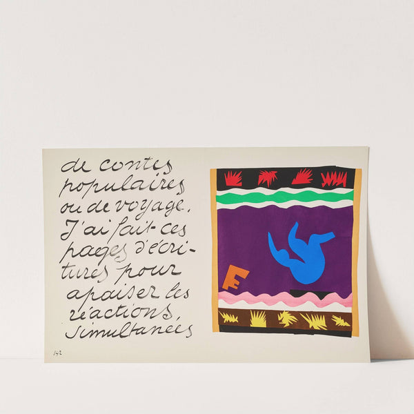 The toboggan (1947) by Henri Matisse