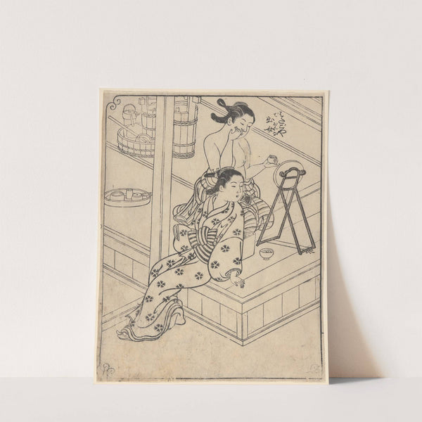 The Toilet by Nishikawa Sukenobu