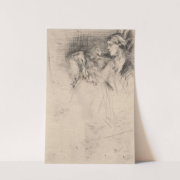 The Toilet (1863) by James Abbott McNeill Whistler