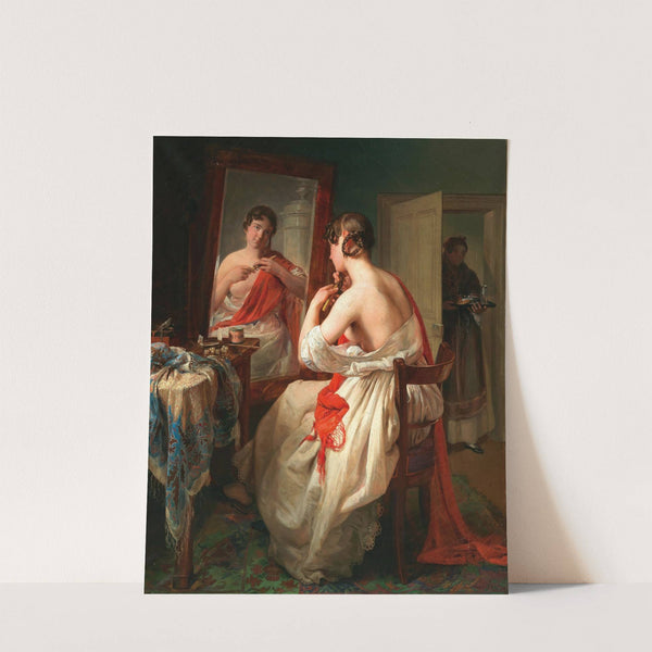 The Toilet (1842) by Johann Baptist Reiter