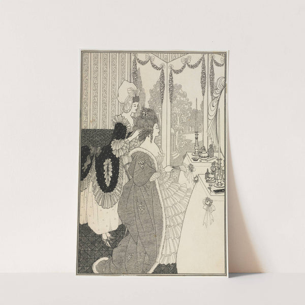 The Toilet, from The Rape of the Lock by Alexander Pope (c. 1895–96) by Aubrey Vincent Beardsley