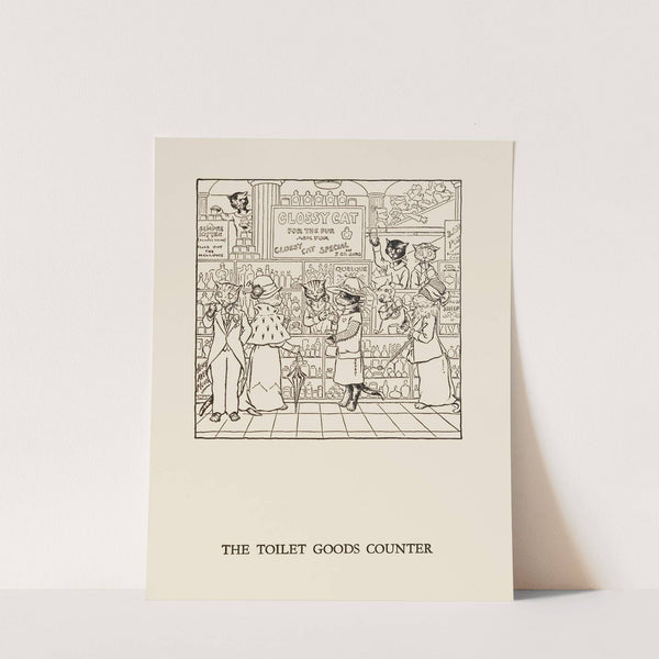 The toilet goods counter by William Ely Hill