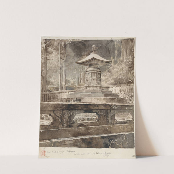 The Tomb of Iyeyasu Tokugawa by John La Farge
