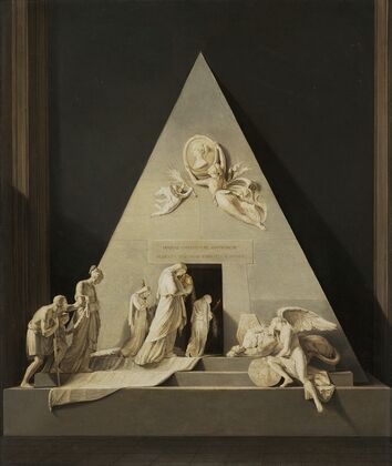 The Tomb of Maria Christina of Austria, by Antonio Canova — size preview