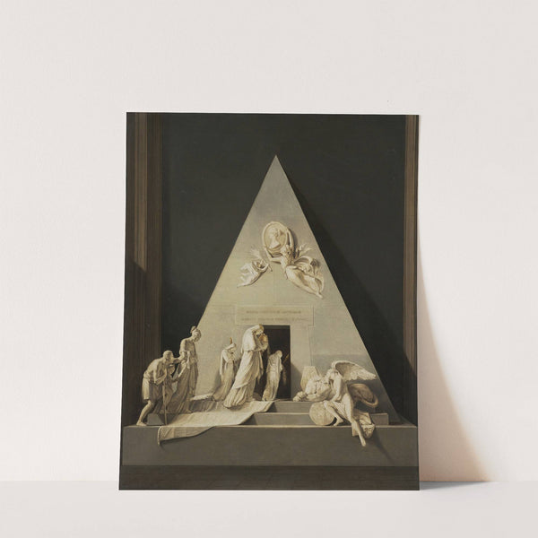 The Tomb of Maria Christina of Austria, by Antonio Canova by Charles Swagers