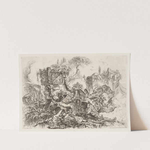 The Tomb of Nero (1747–48) by Giovanni Battista Piranesi