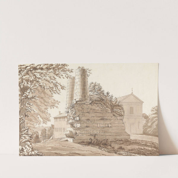 The Tomb of the Horatii and Curatii by Lewis Vulliamy