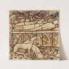 The Tomb of Tristram and Iseult by Sir Edward Coley Burne-Jones