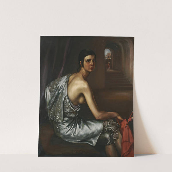 The Torero girl by Julio Romero De Torres