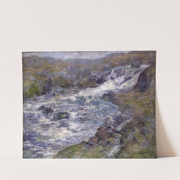 The Torrent (ca. 1900) by John Henry Twachtman