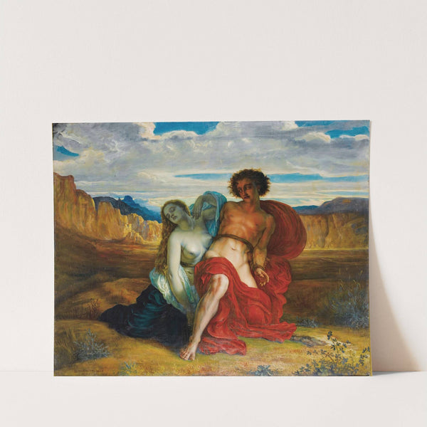 The Torture Of Mezence (1865) by Louis Janmot