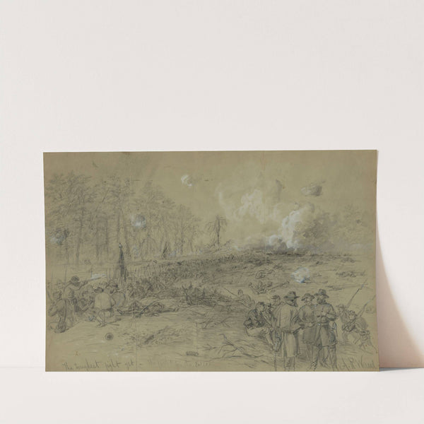 The toughest fight yet. The fight for the salient by Alfred Rudolph Waud