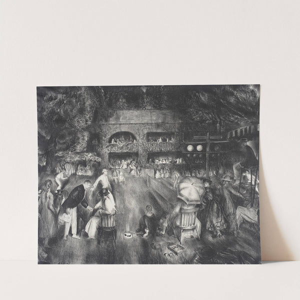 The Tournament by George Wesley Bellows